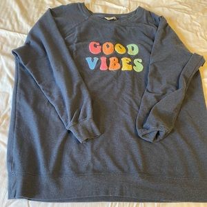 Good vibes wildfox sweatshirt